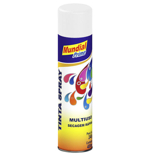 Tinta Spray Automotiva Uso Geral 400ml - Branco