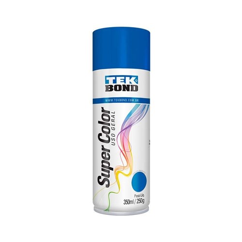 Tinta Spray Azul de Uso Geral 350 Ml - Tekbond
