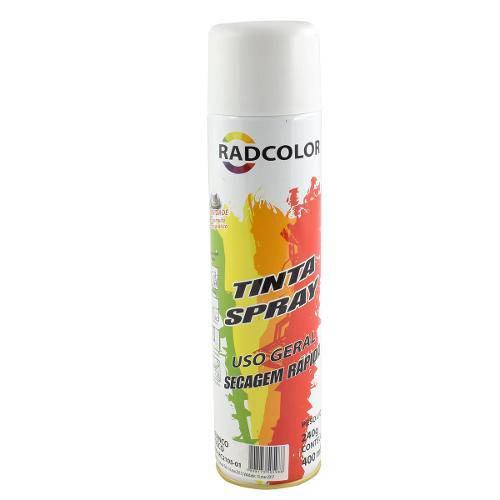 Tinta Spray Branco Fosco - Radnaq 2105-06
