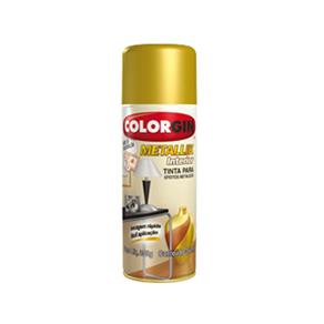 Tinta Spray Colorgin 300Ml Metal.Dourado