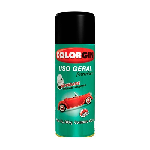 Tinta Spray Colorgin Uso Geral Primer 400Ml Preto Star Sherwin Williams Sherwin Willians