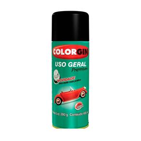 Tinta Spray Metálico Uso Geral Premium Prata Real 400ml Colorgin