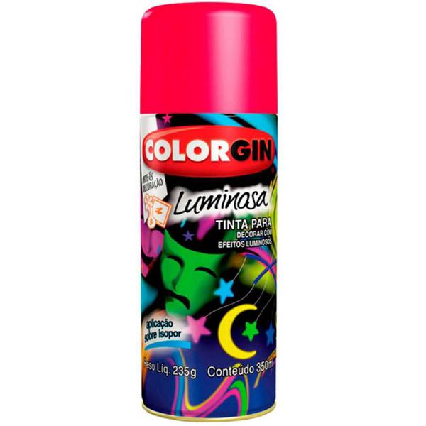 Tinta Spray Luminosa 350ml Maravilha Colorgin