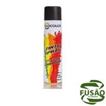 Tinta Spray Preto Fosco Alta Temperatura-rad2103-rad2103