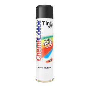 Tinta Spray Semi Brilho Preto 400ml