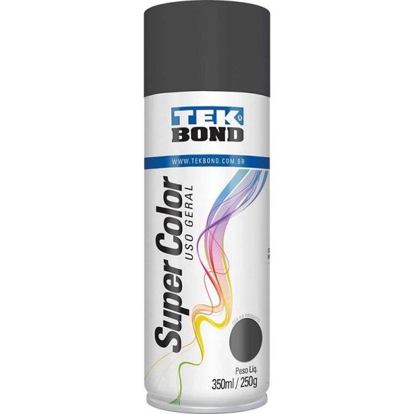 Tinta Spray Tek Bond Grafite 250g