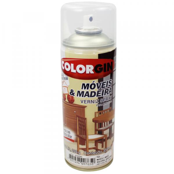 Tinta Spray Verniz Madeira 350ml Colorgin