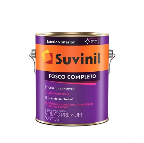 Tinta Suvinil Fosco Completo Castiçal 3,2L