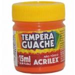 Tinta Tempera Guache 15ml - Laranja