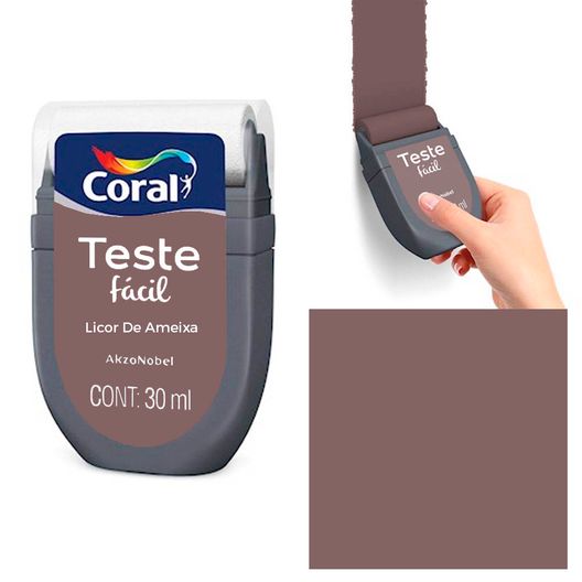 Tinta Teste Facil Licor de Ameixa 30ml - Coral