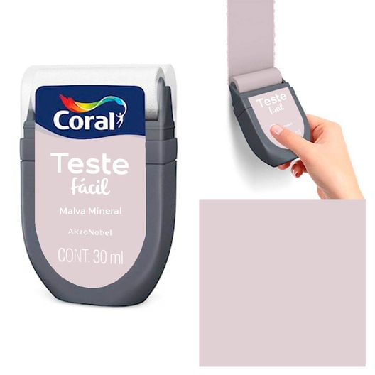 Tinta Teste Facil Malva Mineral 30ml - Coral