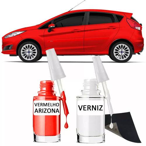 Tudo sobre 'Tinta Tira Risco Automotivo Ford New Fiesta Vermelho Arizona'