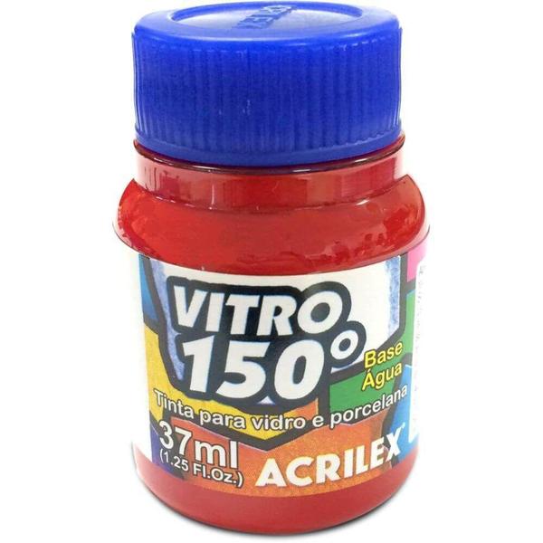 Tinta Vitro 150º 01140 37ml Vermelho Escarlate 508 Acrilex