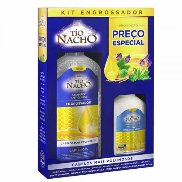 Tio Nacho Kit Engrossador Shampoo 415ml + Condicionador 200ml