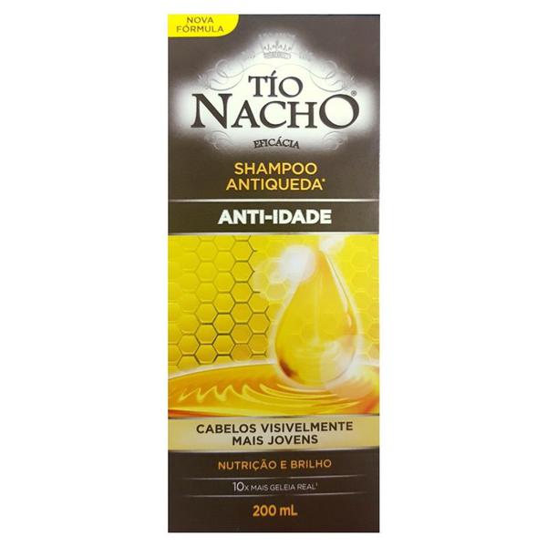 Tio Nacho Shampoo Antiqueda Anti-idade 200ml