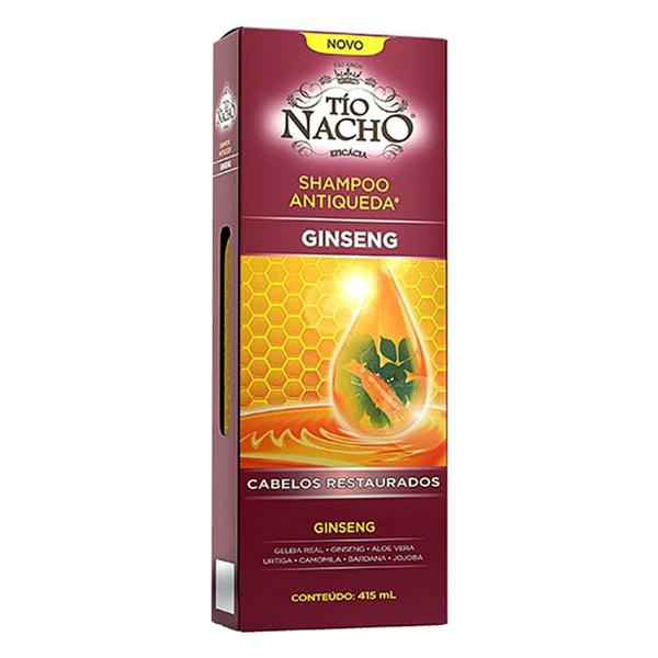 Tio Nacho Shampoo Antiqueda Ginseng 415ml