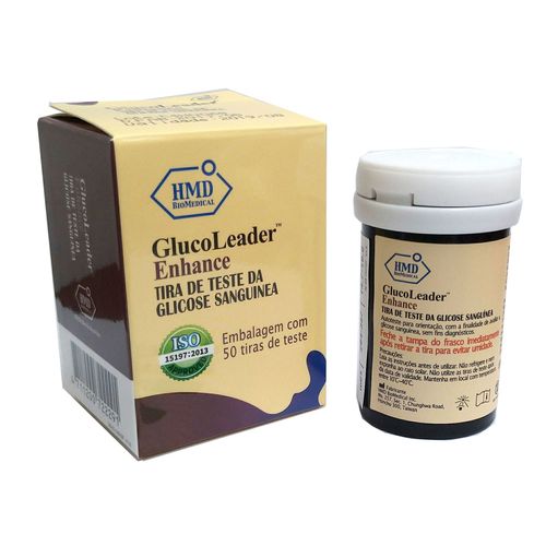 Tudo sobre 'Tira de Teste de Glicemia, GlucoLeader'