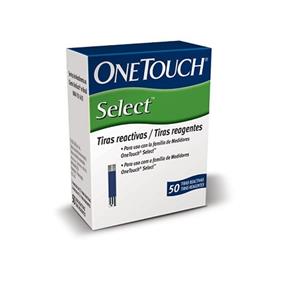 Tira Reagente One Touch Select 50 Un