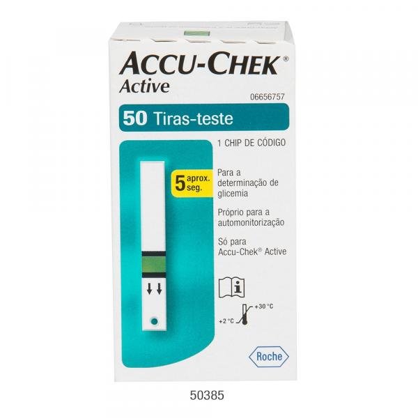 Tiras Accu-Chek Active Roche 50 Unidades