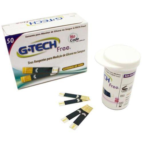 Tiras Reagentes G-tech Free 50 Tiras - G Tech