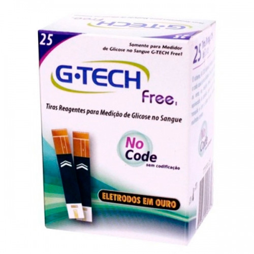 Tiras Reagentes G-Tech Free Accumed 25