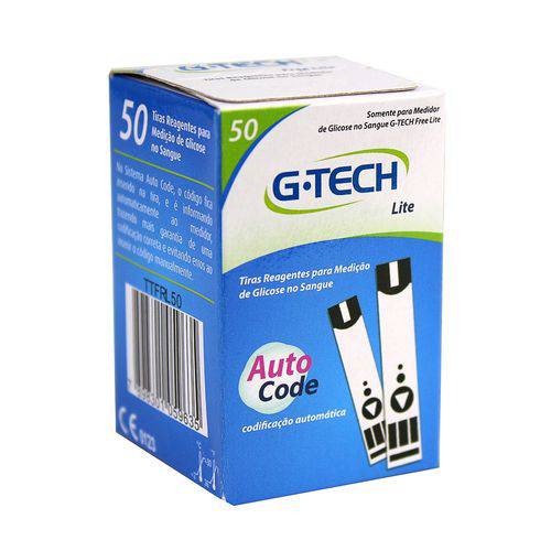 Tudo sobre 'Tiras Reagentes G-tech Free Lite P/ Teste de Glicemia - 25 Unidades'