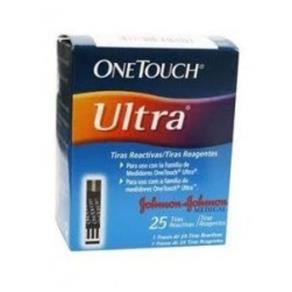 Tiras Reagentes One Touch Utra Soft Johnson 25 Unidades