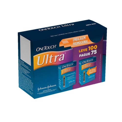 Tiras Reagentes OneTouch Ultra 100 Unidades