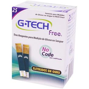 Tiras Reagentes P/ Medição de Glicose - G-Tech Free 1