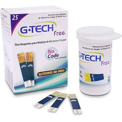 Tiras Reagentes P/ Medição de Glicose - G-Tech Free 1