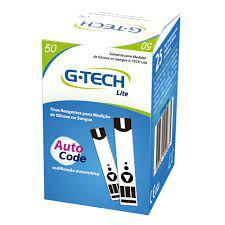 Tiras Reagentes para Medição de Glicose G-Tech Free Lite (50 Unid)