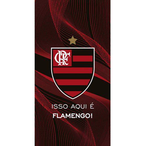Tamanhos, Medidas e Dimensões do produto Toalha de Banho Aveludada Dohler Flamengo