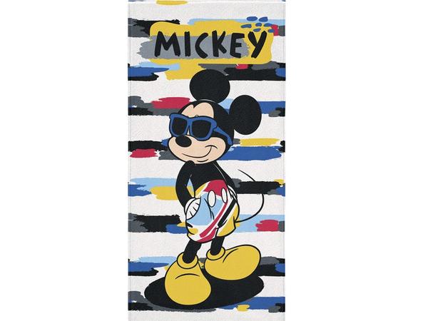 Toalha de Banho Aveludada Estampada Mickey - Lepper
