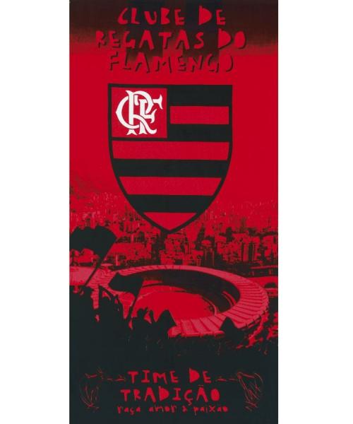 Toalha de Banho e Praia Flamengo Aveludada - 01 - Dohler