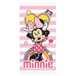 Toalha De Banho Infantil Aveludada Disney Minnie Lepper