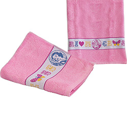 Tudo sobre 'Toalha de Banho Infantil Princesas Disney Rosa - Camesa'