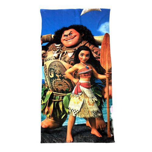 Tudo sobre 'Toalha de Banho Moana com Maui Felpuda Infantil Personagens'