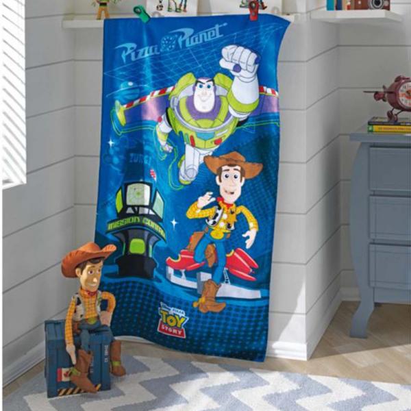 Toalha de Praia Infantil Dohler Aveludada - Toy Story 3