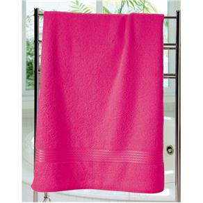 Toalha de Rosto Felpudo Estampada Prisma Pink - Pink