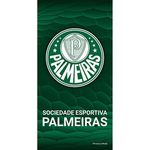 Toalha de Time Buettner Veludo Estampado Palmeiras