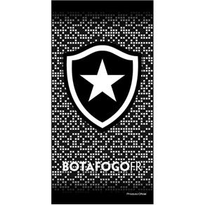 Toalha Felpuda Time de Futebol - Botafogo | Buettner - PRETO