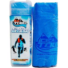 Toalha Gelada Esportiva Ice Towel Tam G Ahead Sports Azul