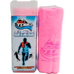 Toalha Gelada Esportiva Ice Towel Tam P Ahead Sports Rosa