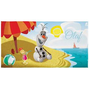 Toalha Infantil Lepper Aveludada Frozen Olaf - Estampada