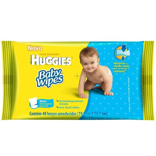 Toalhas Umedecidas Baby Wiper 48 Unidades - Huggies