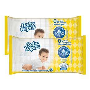 Toalhas Umedecidas Huggies Baby Wipes - 96 Unidades