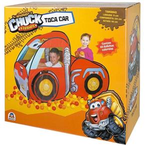 Toca Car Chuck & Friends com Bolinhas - Braskit
