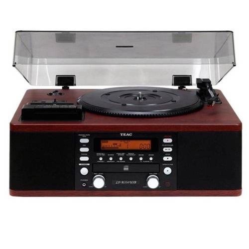 Toca-Discos Teac Vintage Anos 80 Lp R550 Cassete R-Dio Hi Fi Usb Gravador de Cd Madeira