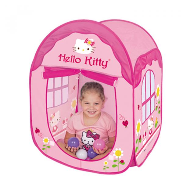 Toca House Hello Kitty com Bolinhas - Braskit - Hello Kitty