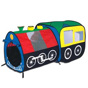 Toca Locomotiva com 100 Bolinhas 460 - 3 Braskit Brinquedos